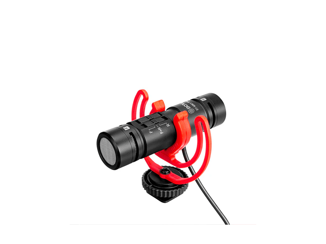 Boya BY-MM1 Pro Dual-Capsule Condenser Microphone in Qatar Boya BY-MM1 Pro Dual-Capsule Condenser Microphone in Qatar